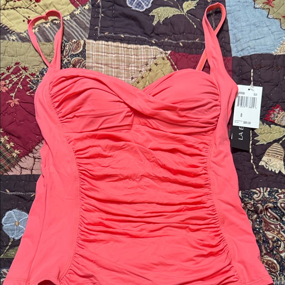 La Blanca swim top tank top nwt